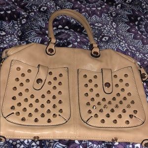 Nude handbag
